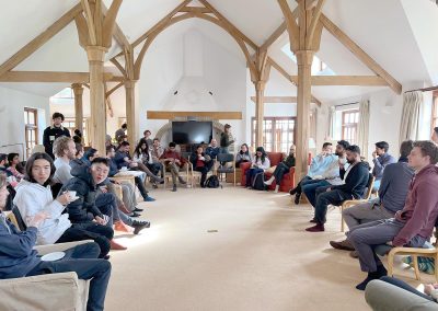 Guests at The Krishnamurti Centre Young Adults Retreat
