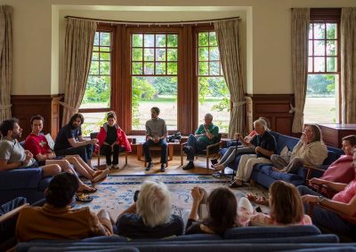 Guests in Dialogue at the Krishnamurti Gathering at Brockwood Park