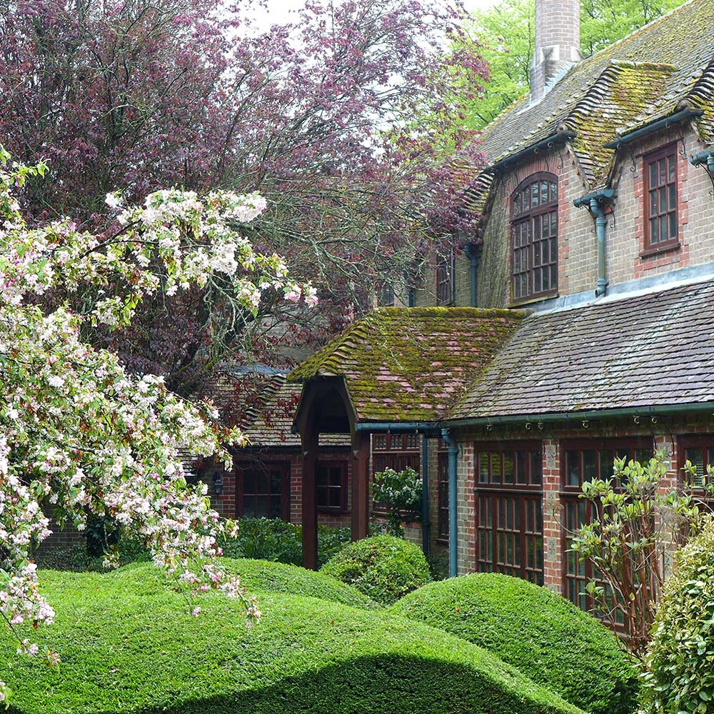 Exterior view of the Krishnamurti Foundation offices at Brockwood Park, Hampshire UK