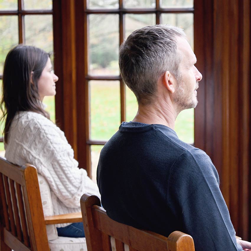 Guests at The Krishnamurti Centre